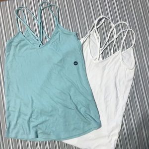 Ribbed Strappy Camis